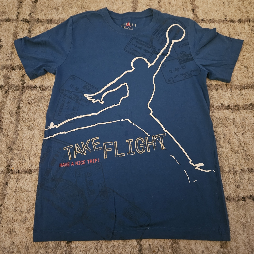 Jordan Blue 'Take Flight' Graphic Tee